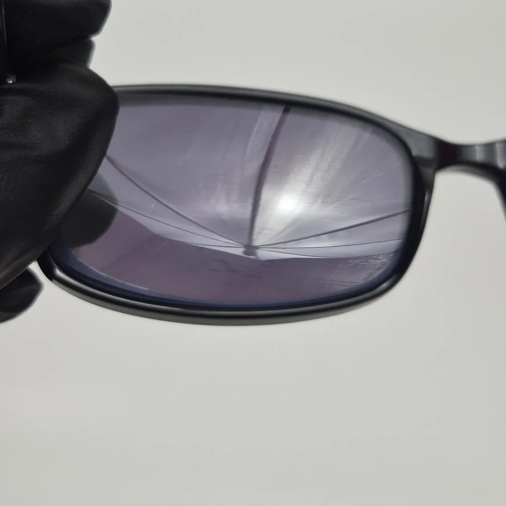 Rochester Sunglasses Black Rectangular Frame Tinted Lenses 145mm R.O.58-18